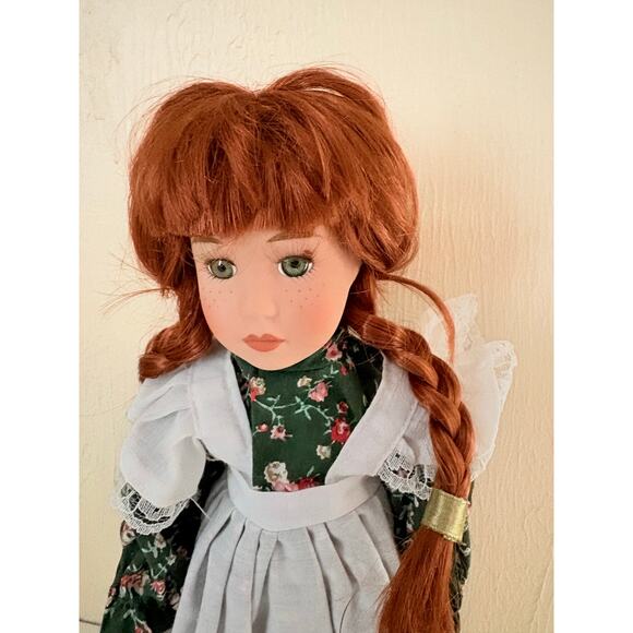 Vintage Anne of Green Gables Porcelain Doll Romero 12” in Box Maple Leaf Toys - Picture 5 of 8